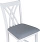 Linon Home Decor Maggie Counter Stool in White, , large