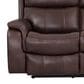 Oxford Furniture Manual Reclining Sofa in Brazil Cocoa, , large