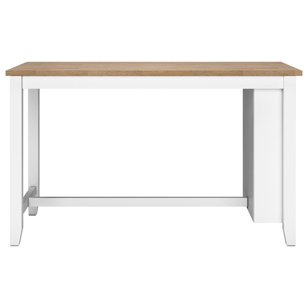 Ashley Gesthaven 5-Piece Counter Height Dining Set in Natural and White, , large