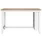 Ashley Gesthaven 5-Piece Counter Height Dining Set in Natural and White, , large