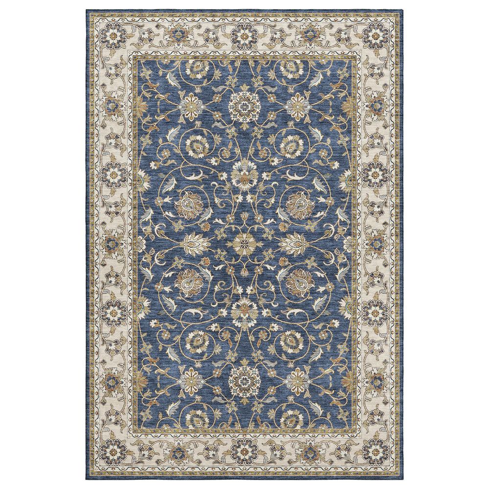 Dalyn Rug Company Hatay 5" x 7"6" Navy Area Rug, , large