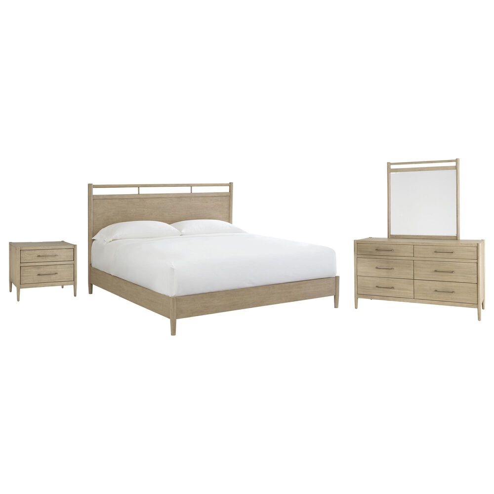 Aspen Furniture, Inc.  Shiloh 4-Piece Queen Bedroom Set in Champagne, , large