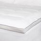 Allied Home Powernap California King Plush Down Alternative Mattress Pad in White, , large