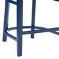 Linon Home Decor Lola Counter Stool in Navy Blue (Set of 2), , large