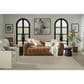 Nourison Courtyard Ivory and Silver 7" x 10" Indoor/Outdoor Area Rug, , large