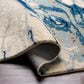 Surya Kavita 2"6" x 8" Navy, Denim, Gray and Light Beige Runner, , large