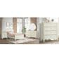 Forma & Co Olivia 5-Piece Twin Panel Bedroom Set in French White, , large