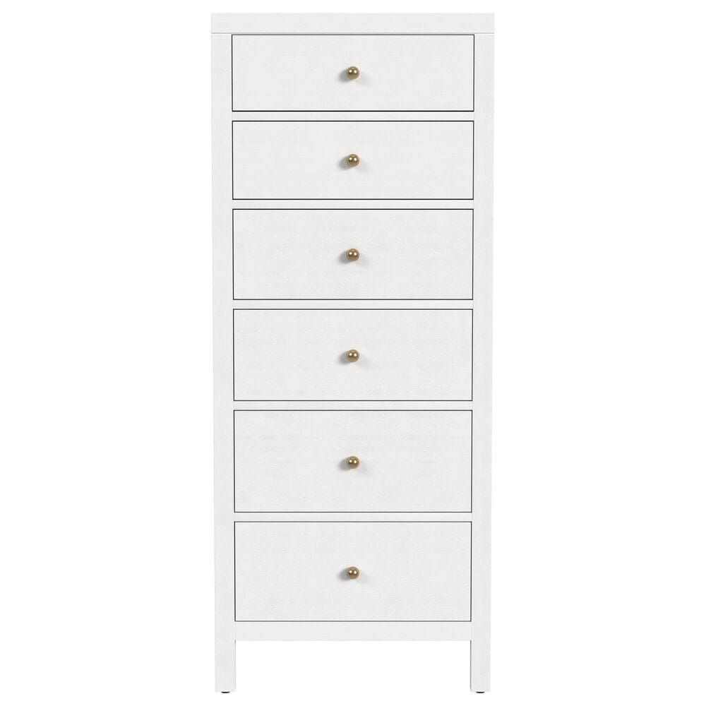 Butler Specialty Company Nora 6-Drawer Lingerie Chest in White, , large