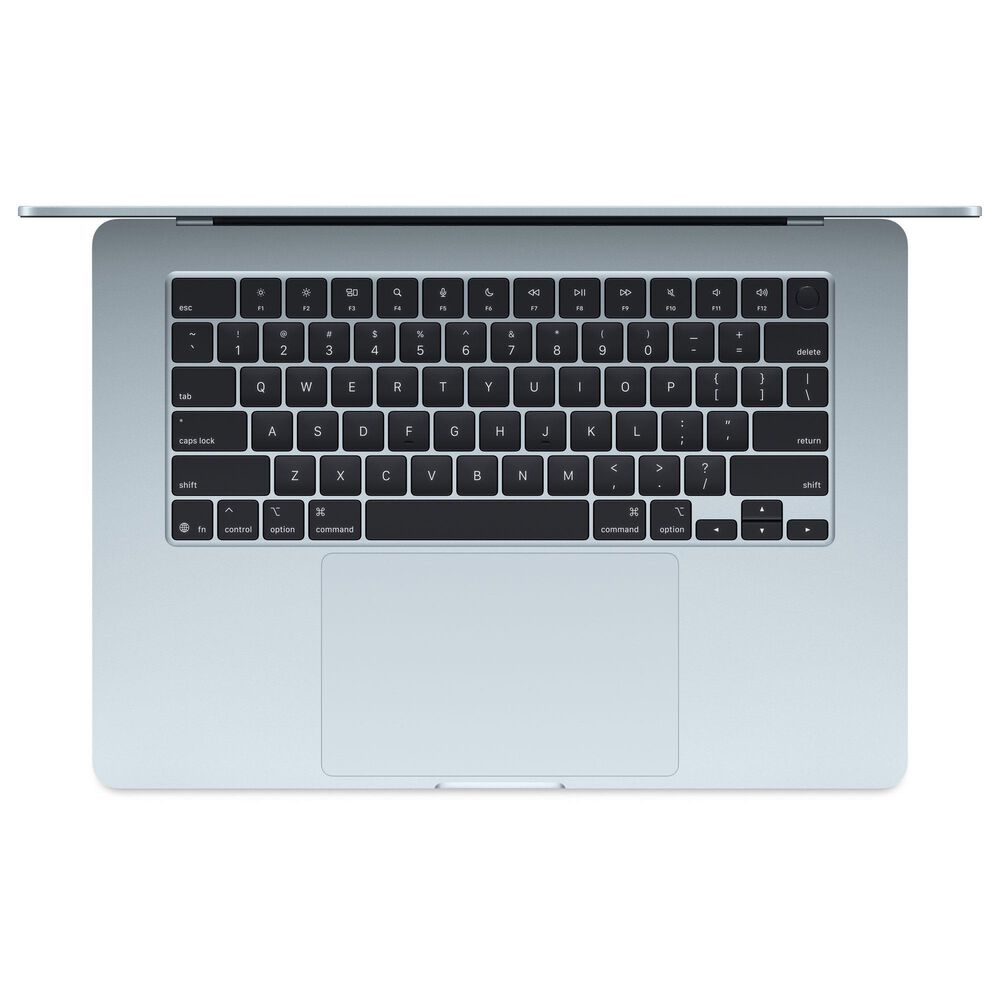 Apple MacBook Air 15.3&quot; Laptop - Apple M4 chip 10-core CPU - 24GB RAM - 10-core GPU - 512GB SSD in Sky Blue with 3-Year AppleCare+, , large