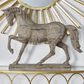 Maple and Jade 18" Vintage Polystone Horse Sculpture in Beige, , large
