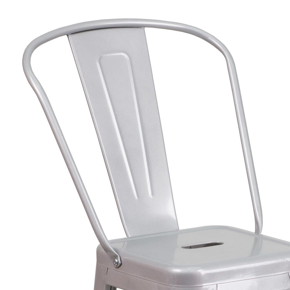 Flash Furniture 24&quot; Counter Stool in Gray, , large
