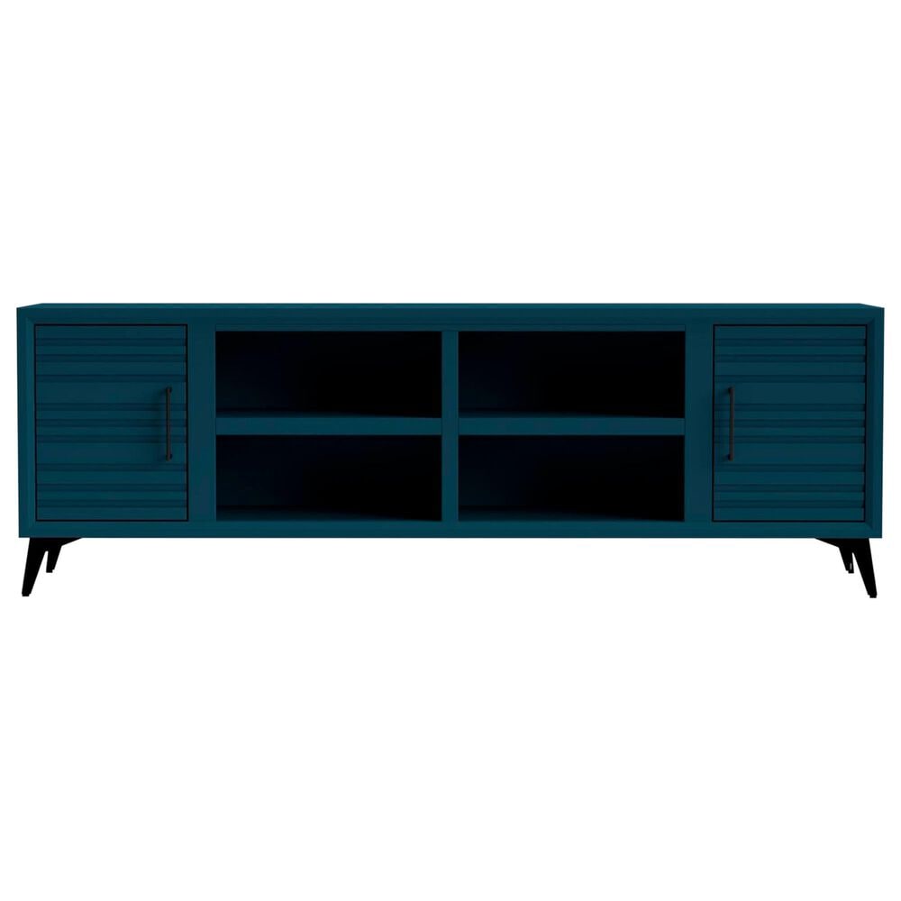 Legends Home Malibu 78" TV Console in Denim Blue, , large