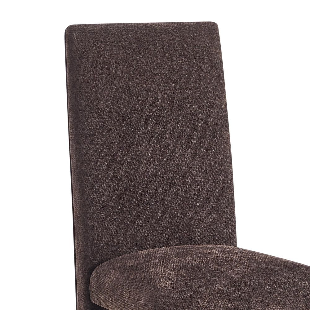 Modern Market Upholstered Side Chair in Brown, , large