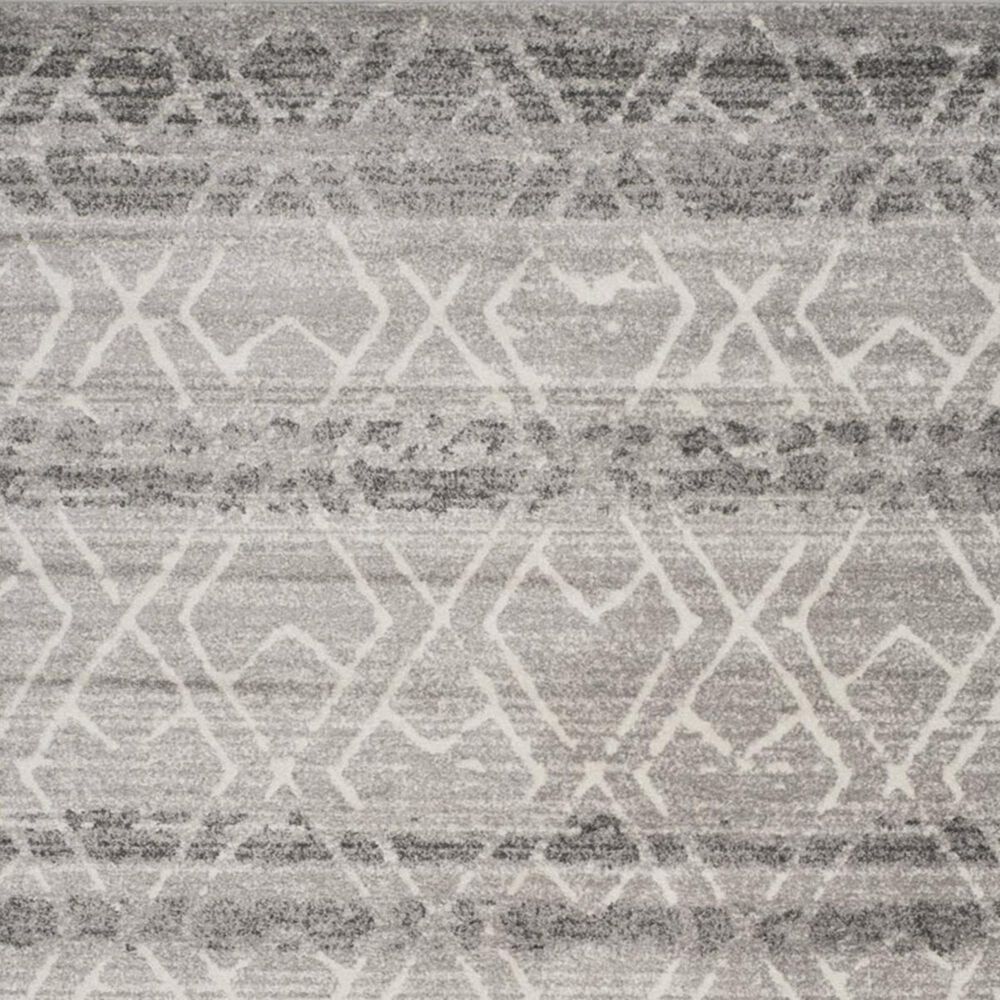 Safavieh Adirondack ADR124B 4&#39; x 6&#39; Silver and Ivory Area Rug, , large