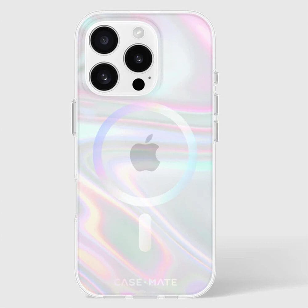 Case-Mate Soap Bubble MagSafe Phone Case for the iPhone 16 Pro, , large