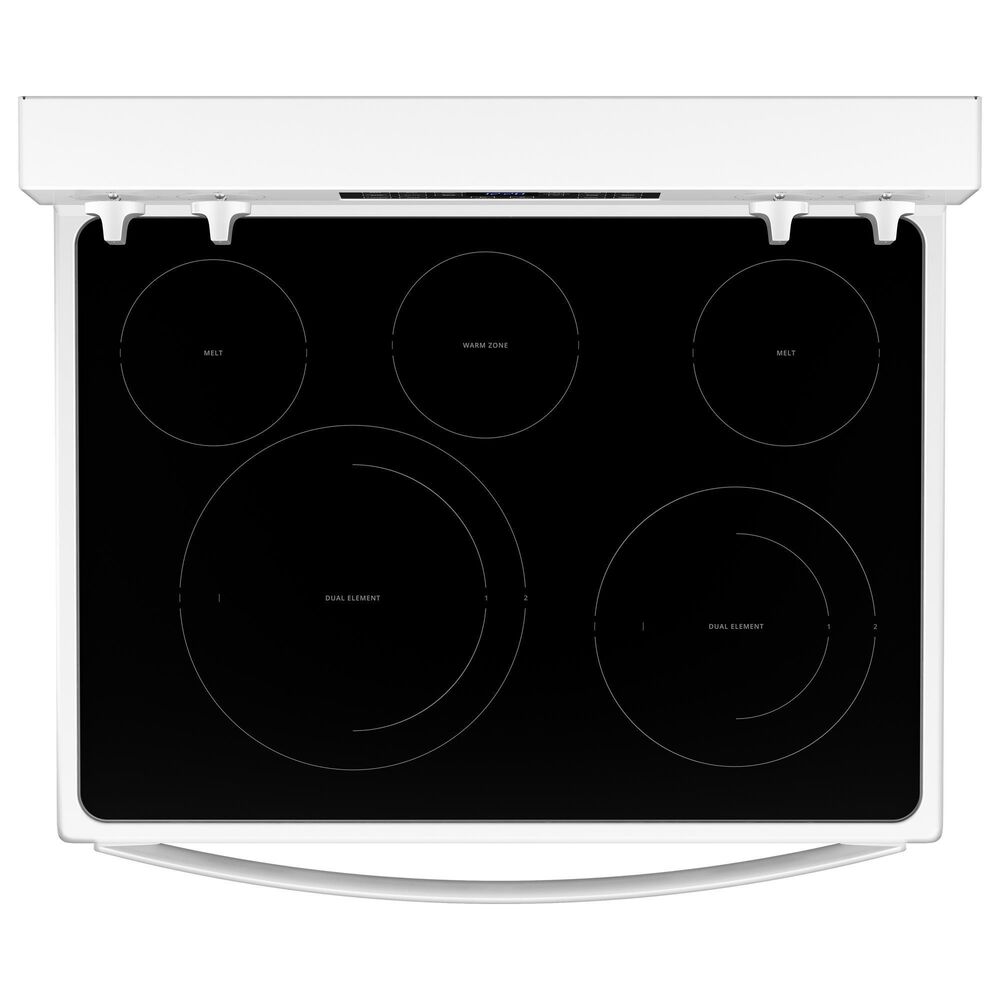 Whirlpool 5.3 Cu. Ft. Electric Range 5-in-1 Air Fry Oven in White, , large