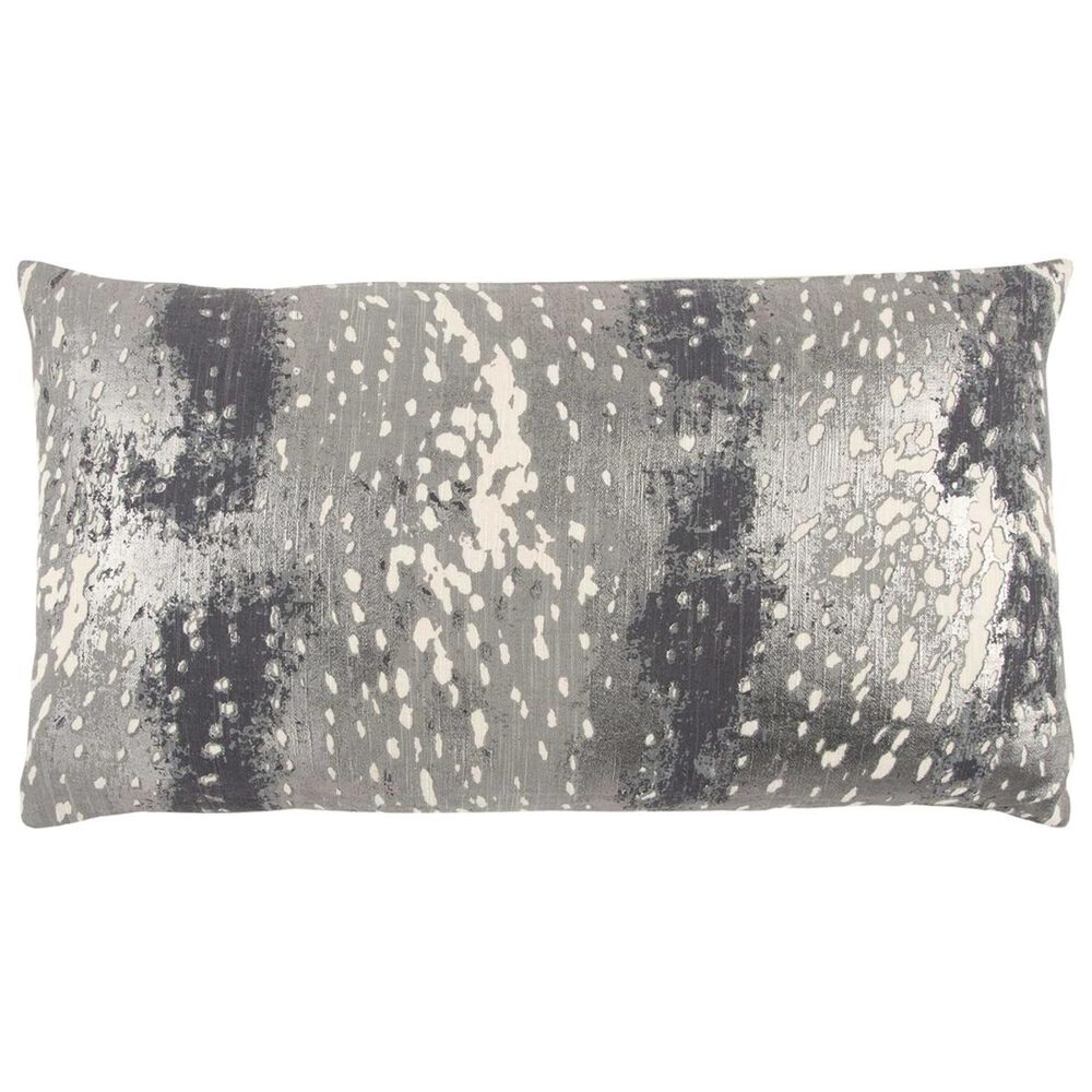 Rizzy Home 14" x 26" Down Pillow in Grey, , large