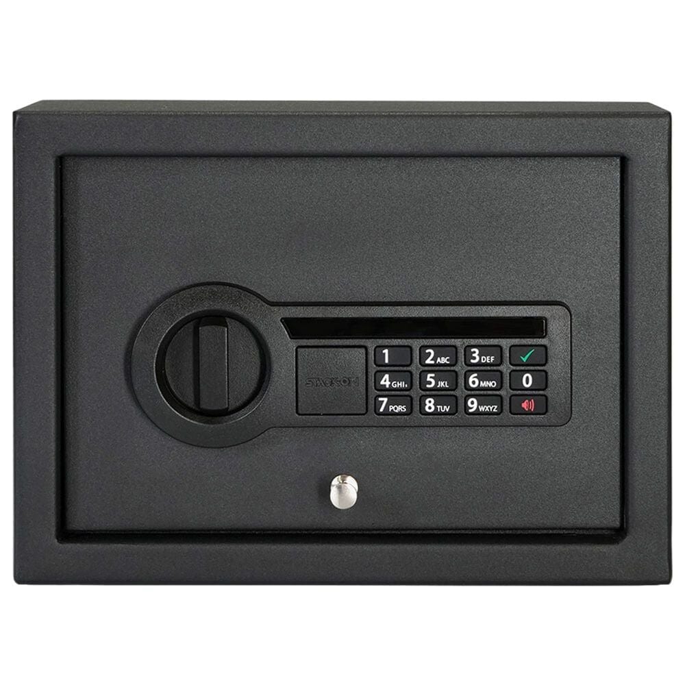 Stack-On Drawer Safe with Electronic Lock in Black, , large