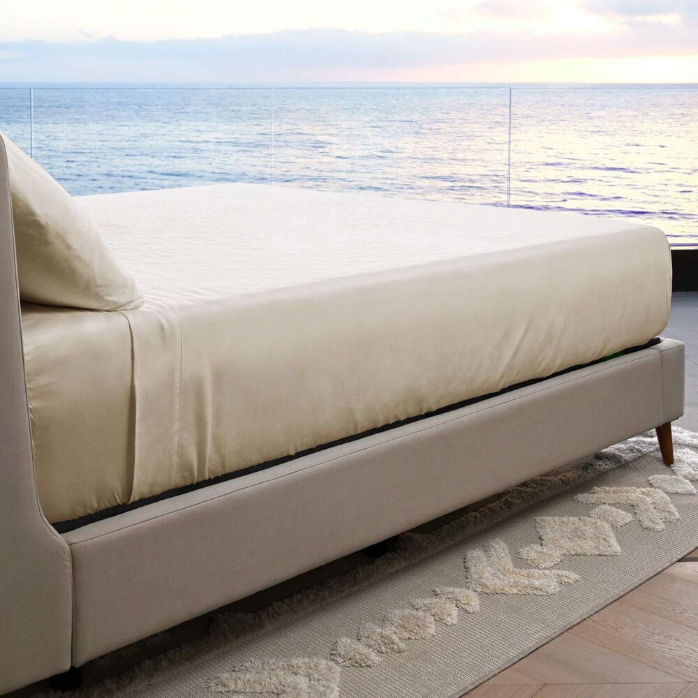 Cariloha Resort 4-Piece King Sheet Set in Coconut Milk, , large