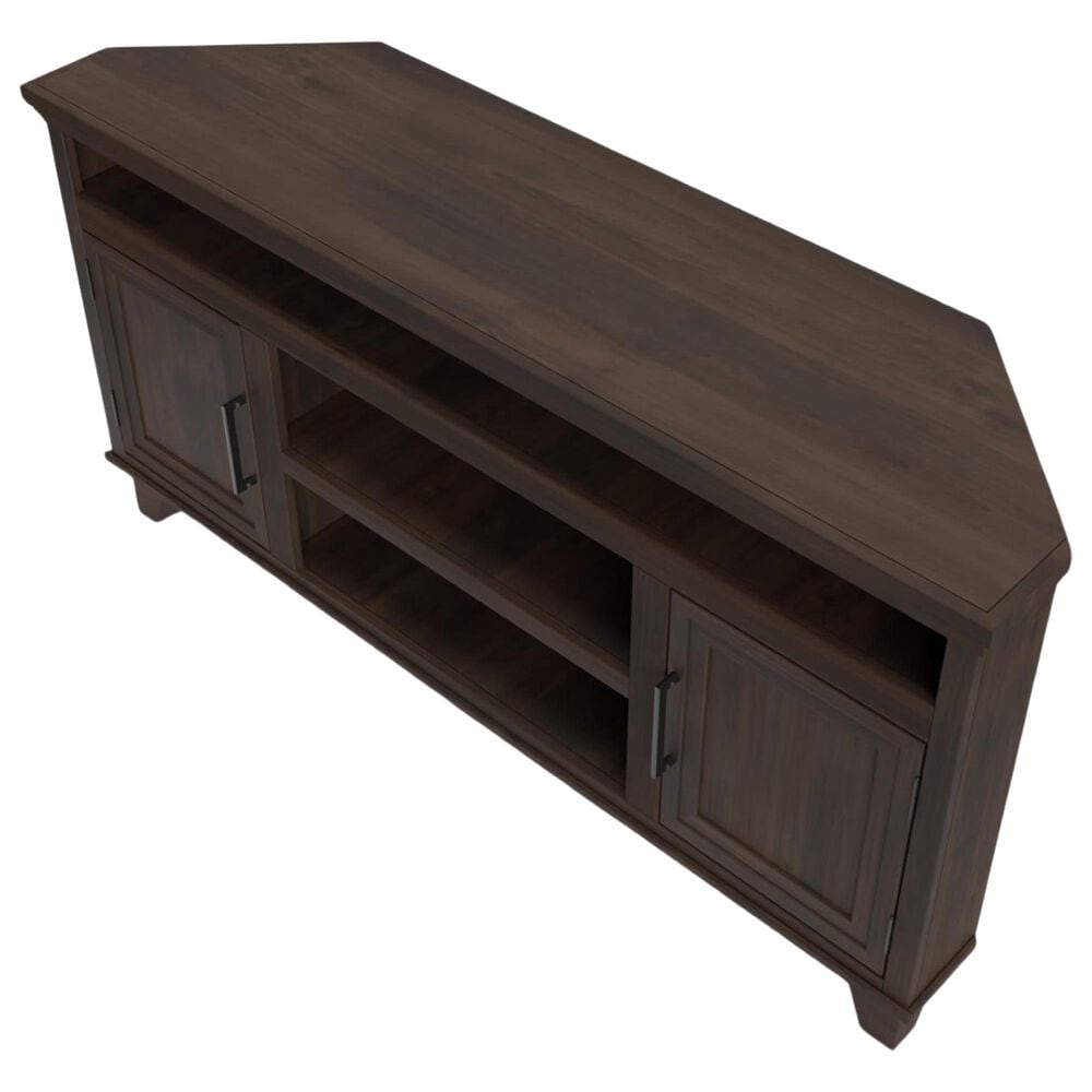 Legends Home Sonoma 64" Corner TV Console in Java, , large