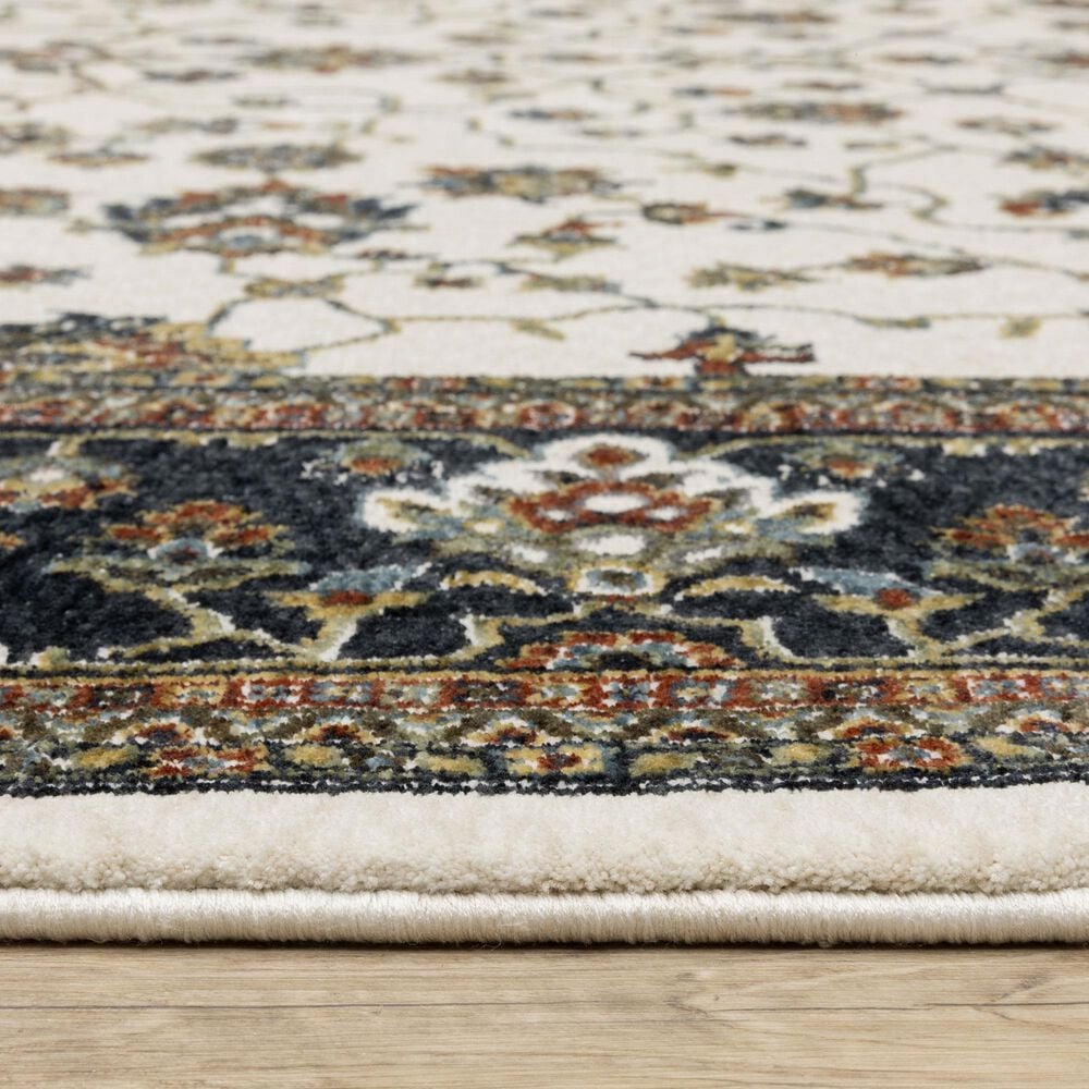 Oriental Weavers Vivian VI02B 2&#39;3&quot; x 7&#39;6&quot; Ivory Runner, , large