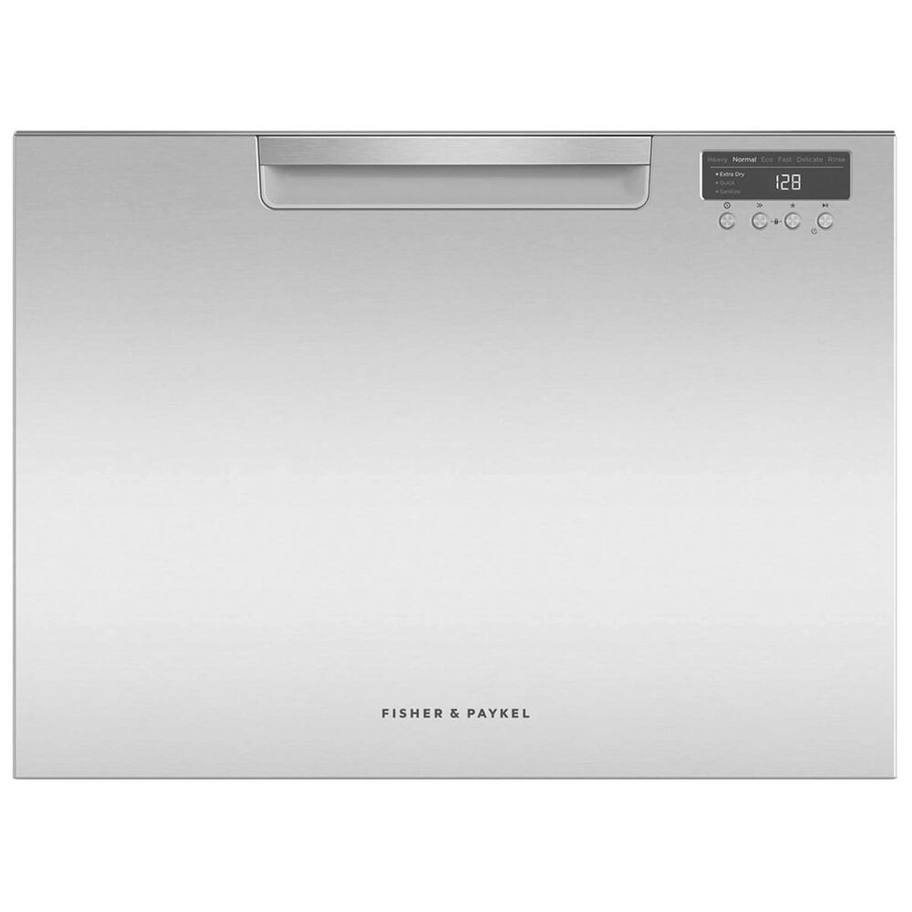 Fisher and Paykel 24" Built-In Single Drawer Dishwasher in Stainless Steel, , large