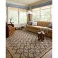 Chris Loves Julia x Loloi Judy 5" x 7"6" Natural and Graphite Area Rug, , large