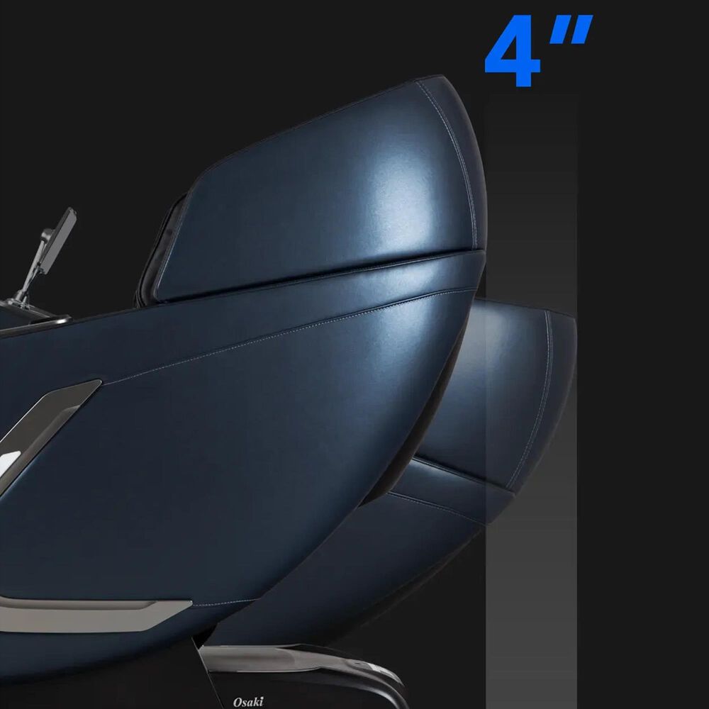 Osaki Bravo Duo 4D Massage Chair in Blue, , large