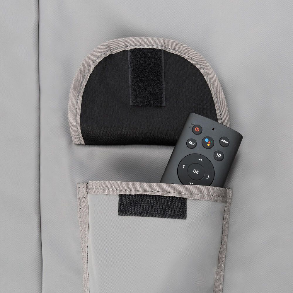 Sunbrite 65" Solis Series Outdoor Full Sun 4K UHD HDR - Smart TV in Black with Gray 65" Universal TV Dust Cover, , large