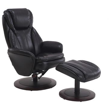 Tiddal Home Nova Manual Recliner in Black, , large