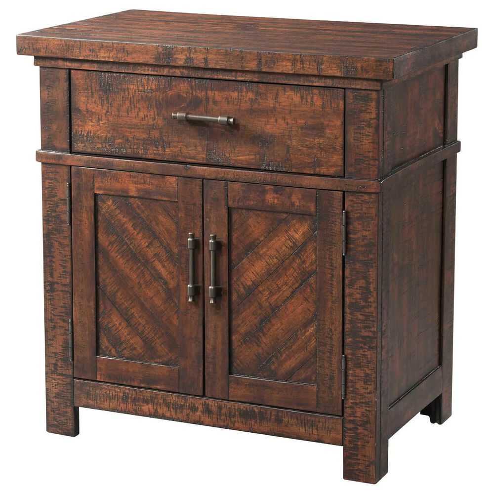 Mayberry Hill Jax 4-Piece Queen Bedroom Set in Cherry, , large