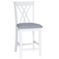 Linon Home Decor Maggie Counter Stool in White, , large