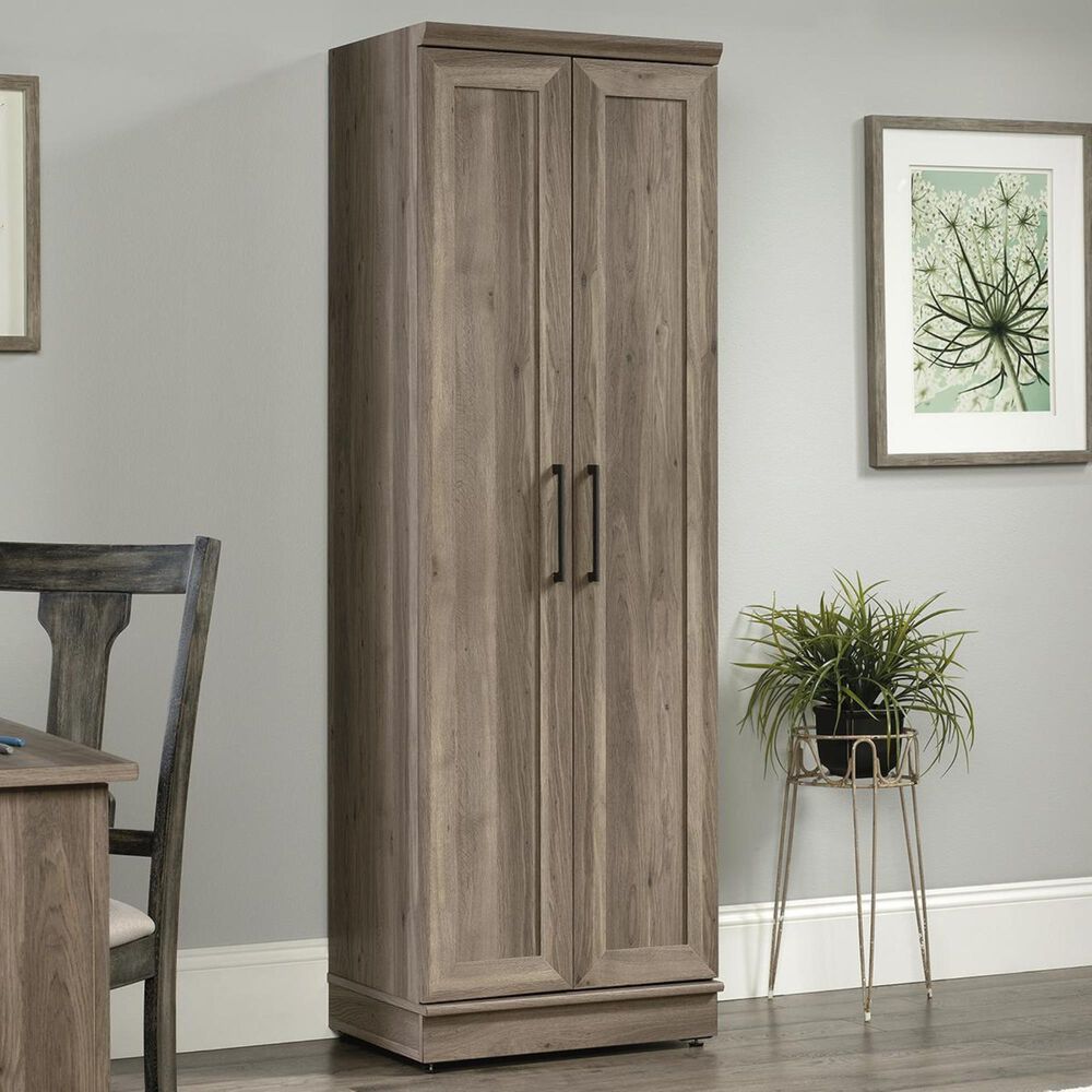 Sauder Homeplus Storage Cabinet in Salt Oak, , large