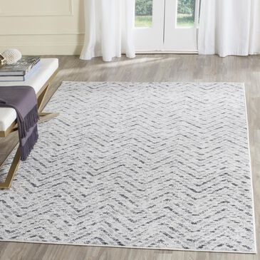 Safavieh Adirondack ADR104N-5 5"1" x 7"6" Ivory/Charcoal Area Rug, , large