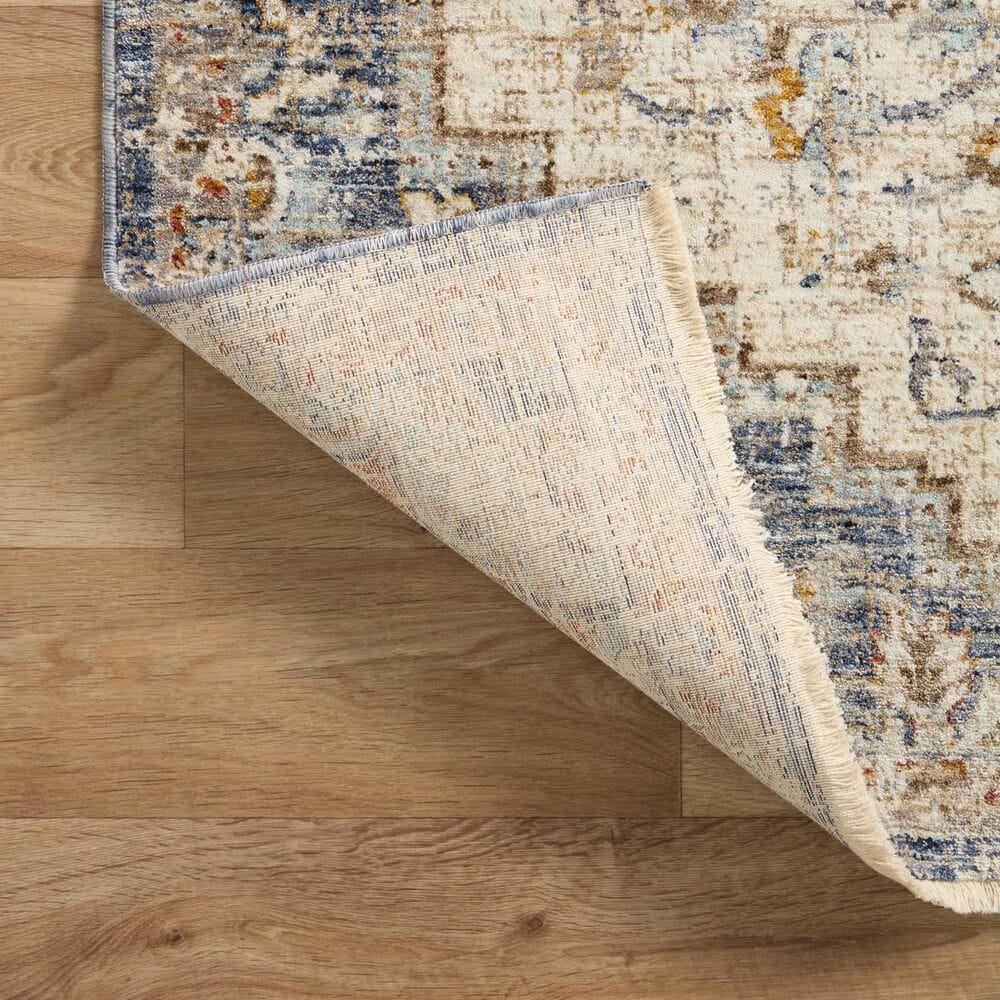 Loloi II Sorrento 2&#39;7&quot; x 8&#39; Ivory and Fiesta Runner, , large
