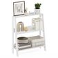 HOMLUX 3-Tier Ladder Display Bookshelf in White, , large
