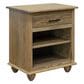 Fleming Furniture Co. Denver 1 Soft-Closing Drawer Nightstand in Aspen with 2 Shelves, , large