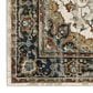 Oriental Weavers Venice Milan 2"3" x 7"6" Beige and Blue Runner, , large