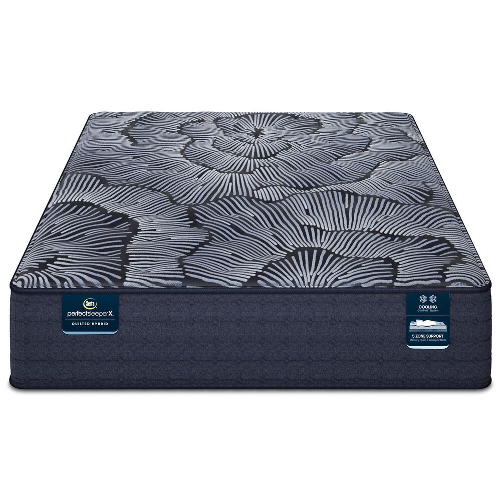 Serta Perfect Sleeper X Level One Knox Quilted Hybrid Plush Twin XL Mattress, , large
