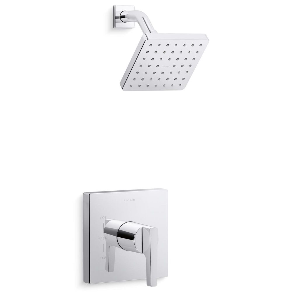 Kohler Honesty Rite-Temp Shower Trim Kit in Polished Chrome, , large