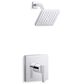 Kohler Honesty Rite-Temp Shower Trim Kit in Polished Chrome, , large