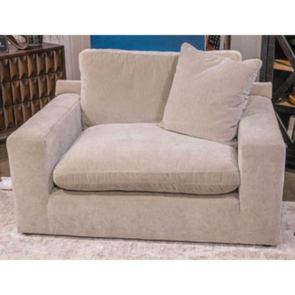 Ashley Maxton Heights Chair and A Half in Pebble, , large