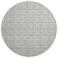 Dalyn Rug Company The Reserve TR4 Gray 8" Round Indoor/Outdoor Area Rug, , large