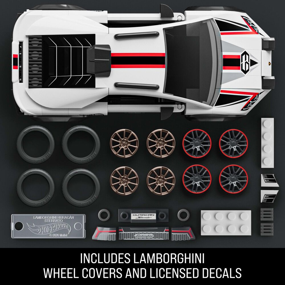 Mattel Lamborghini Huracan Sterrato Building Set, , large