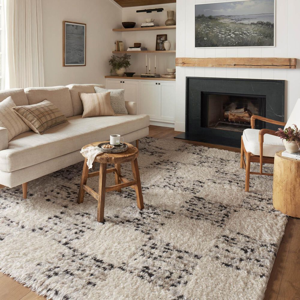 Angela Rose Amira 11&#39;6&quot; x 15&#39; Ivory and Granite Area Rug, , large
