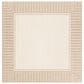 Surya Alfresco 7"3" Square Brown and Beige Indoor/Outdoor Area Rug, , large