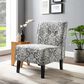 Linon Home Decor Coco Accent Chair in Gray, , large