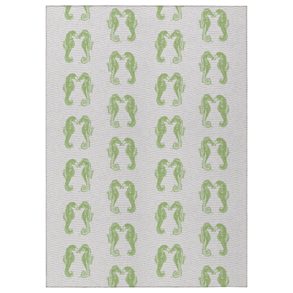 Dalyn Rug Company Seabreeze Animal Print 8" x 10" Lime-in Area Rug, , large