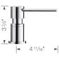 Blanco Lato Soap Dispenser in Chrome, , large