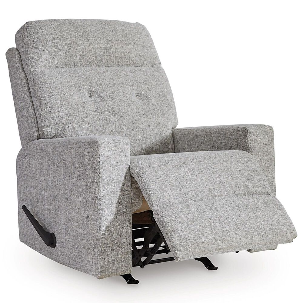 Ashley Skillins Manual Rocker Recliner in Stone, , large